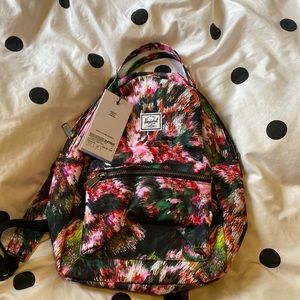 Herschel Floral Backpack NWT